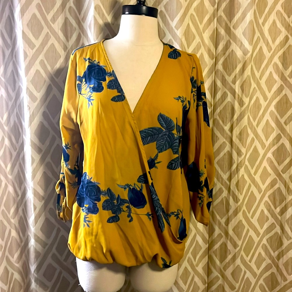 Yellow blouse